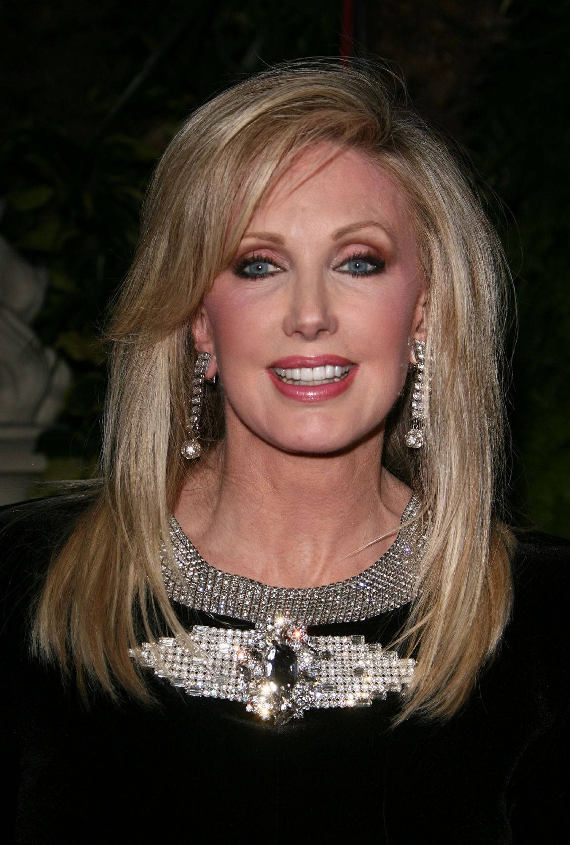 Morgan Fairchild Attending Qvc Red Carpet Style Event Background