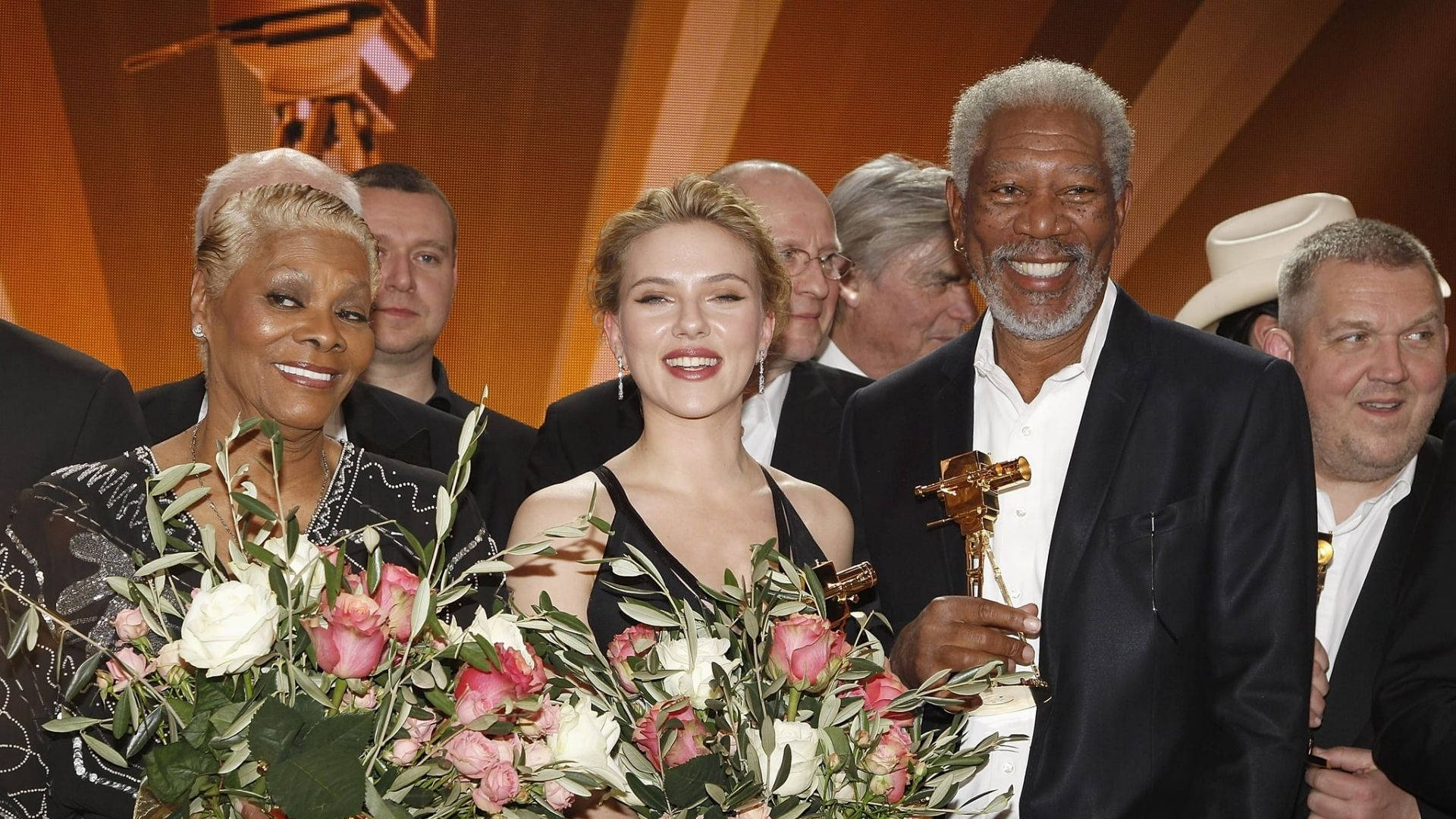 Morgan Freeman And Lucy Film Casts Background