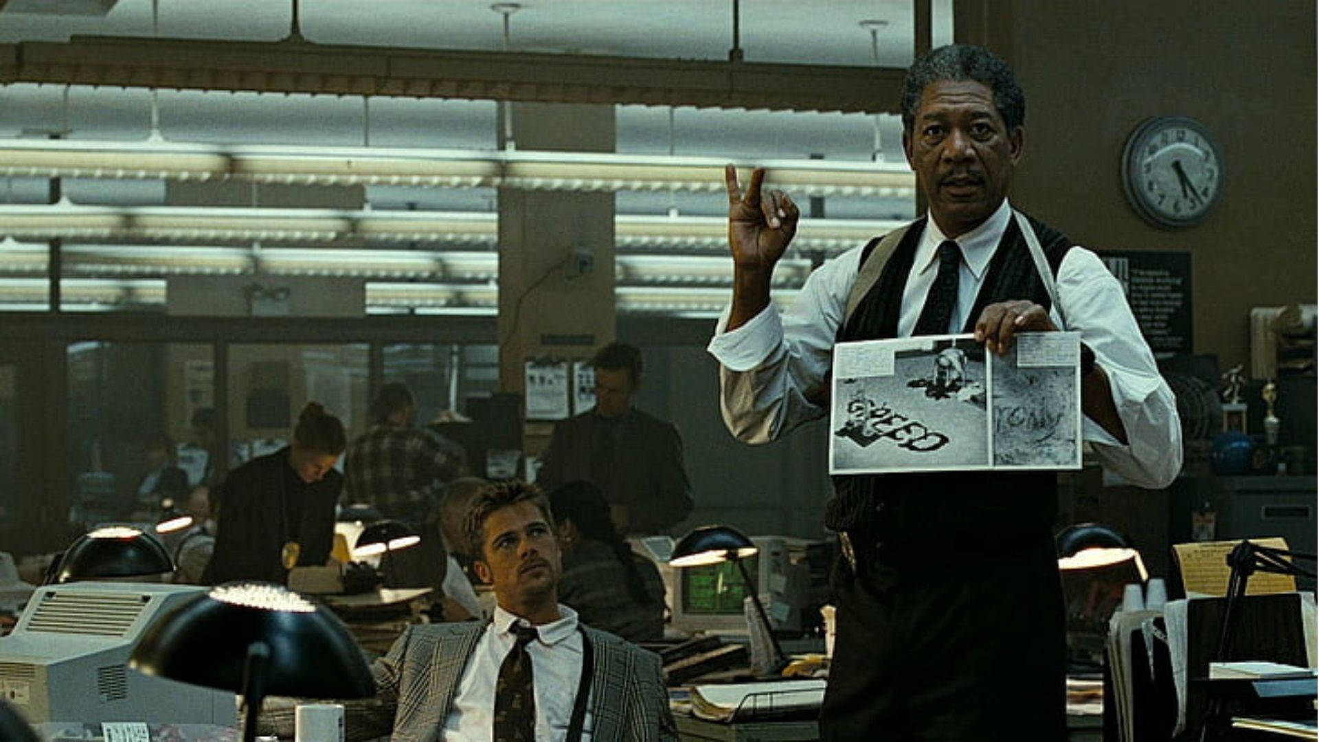 Morgan Freeman As Detective William