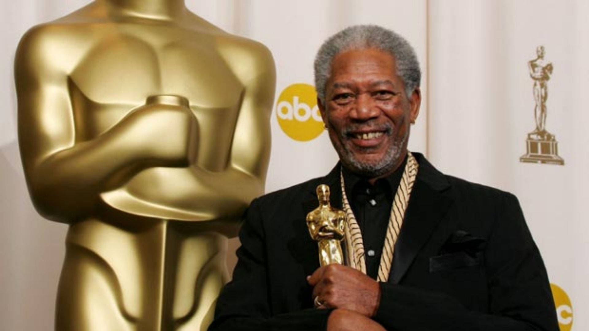 Morgan Freeman At Oscars