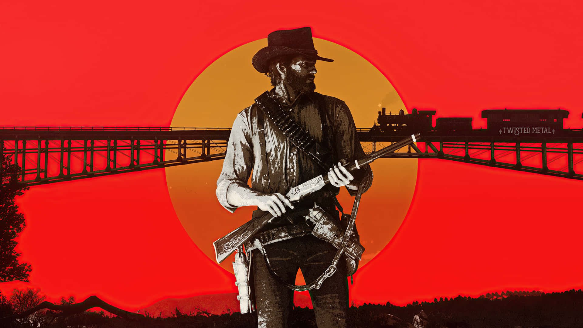 Morgan In Red Dead Redemption 2 Full Hd Background
