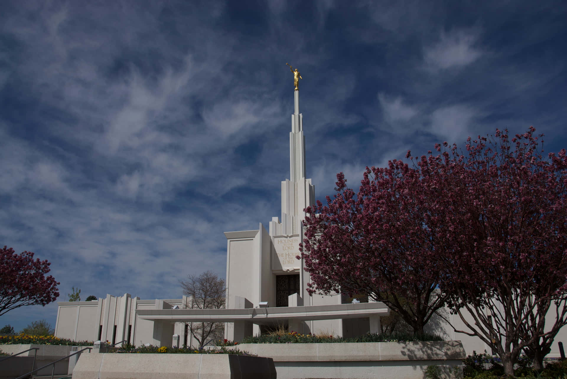 Mormon Temple In Denver Colorado Background