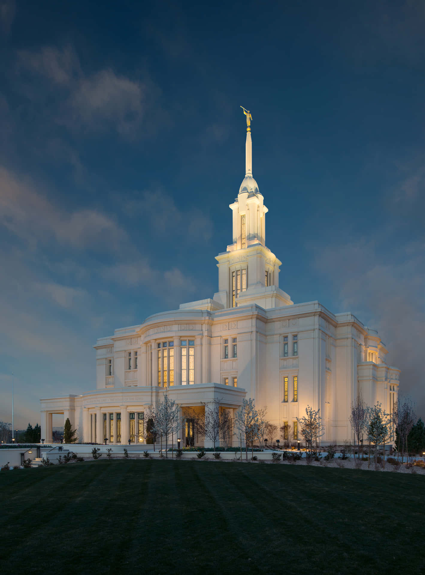 Mormon Temple In Payson Utah Aesthetic Phone