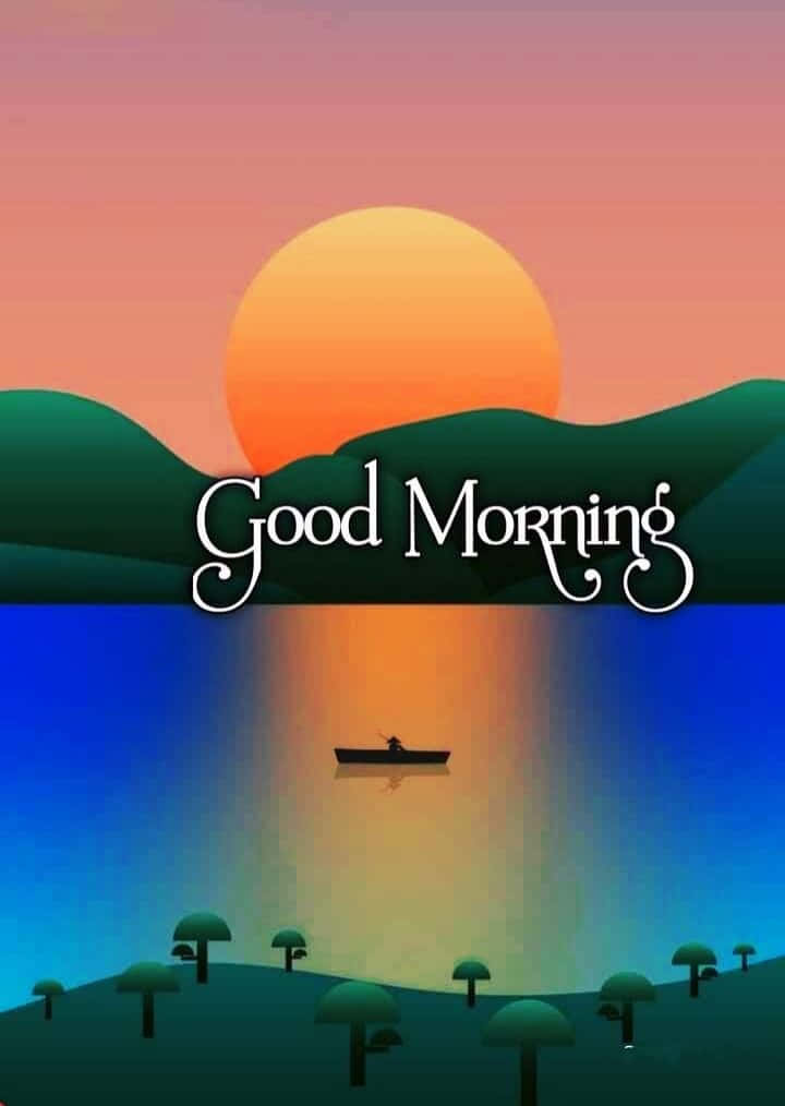 Morning Sunrise Ocean Cover Background