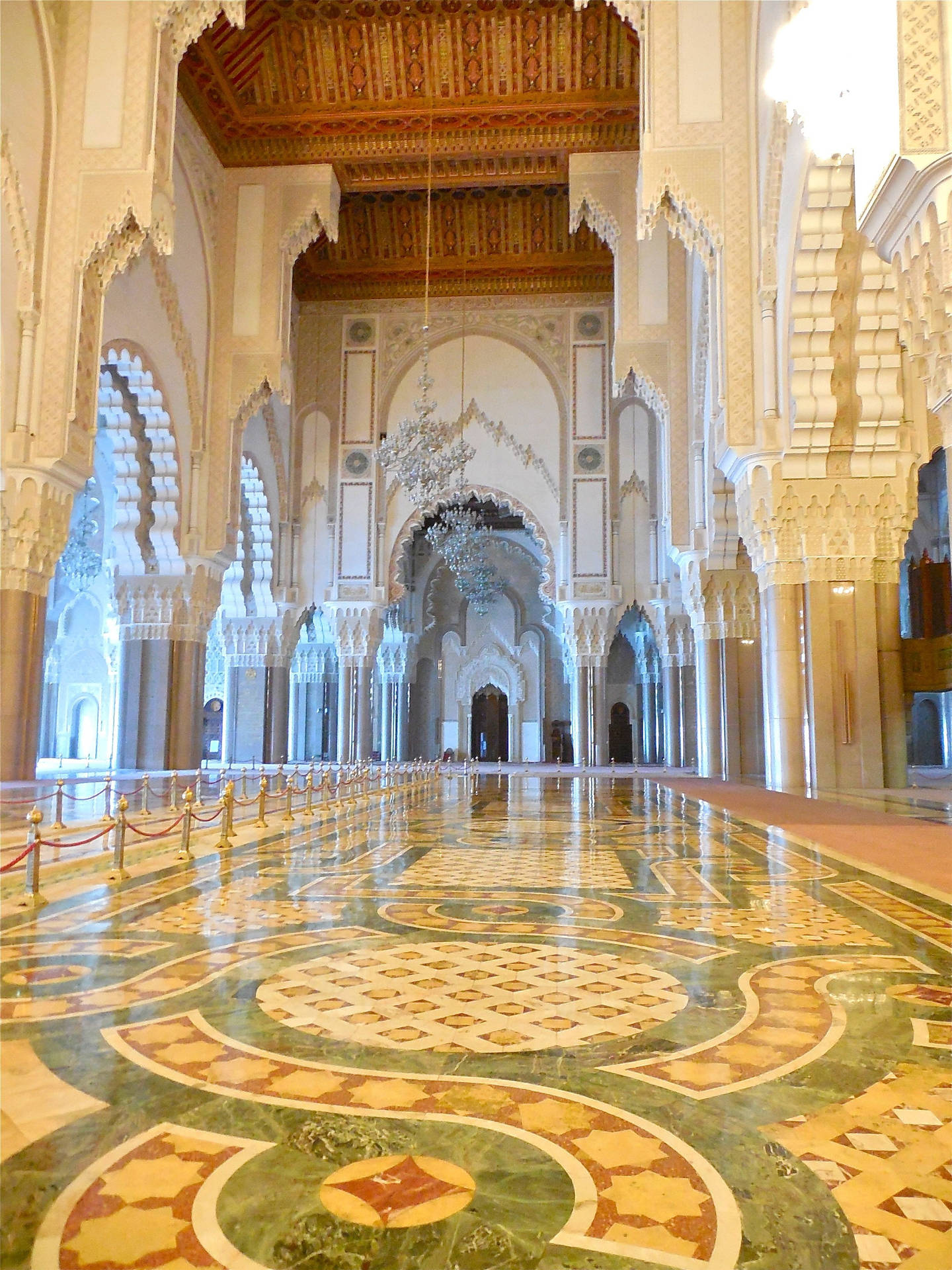 Morocco Hassan Ii Mosque Interior