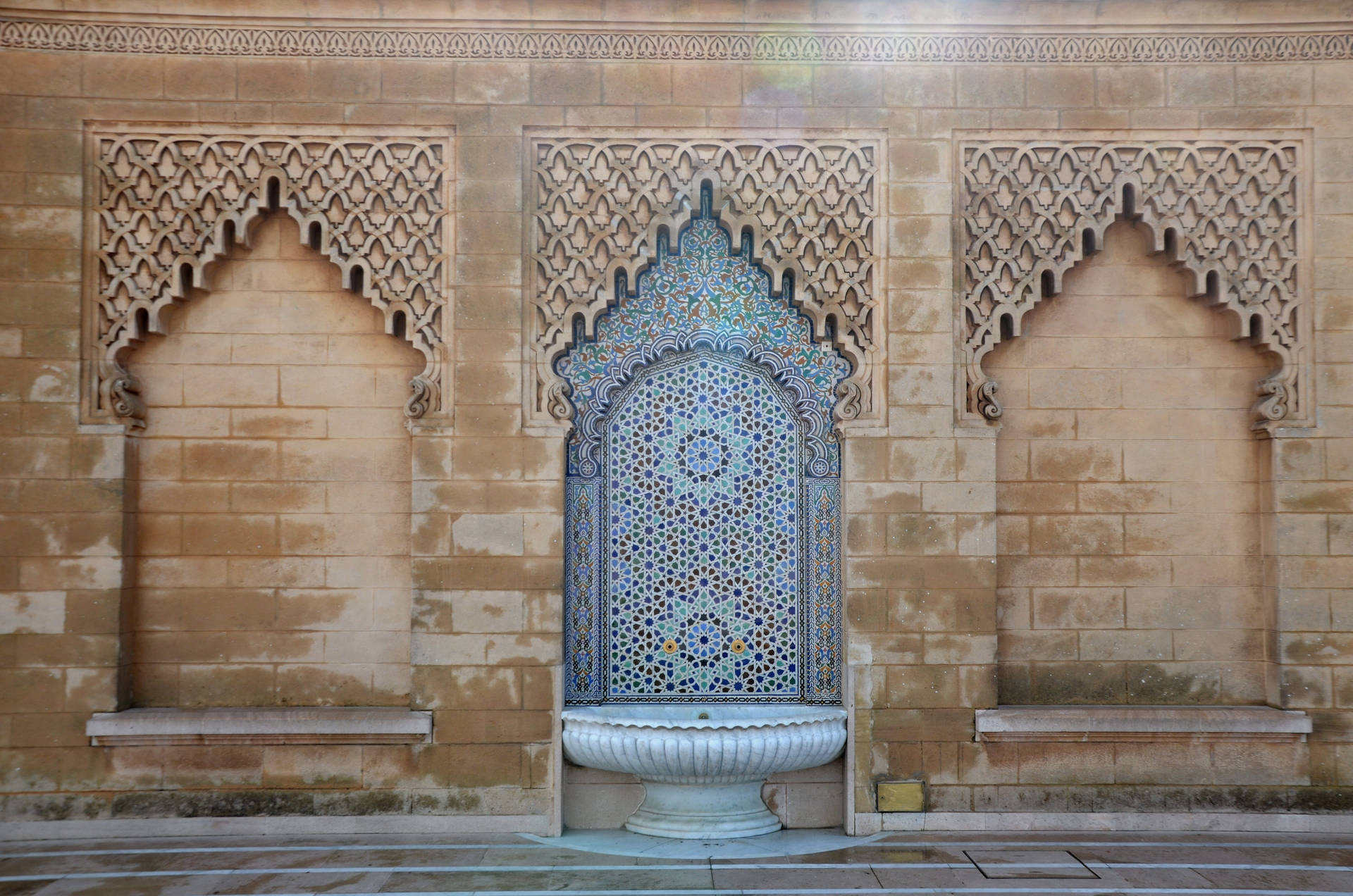 Morocco Islamic Architecture Background