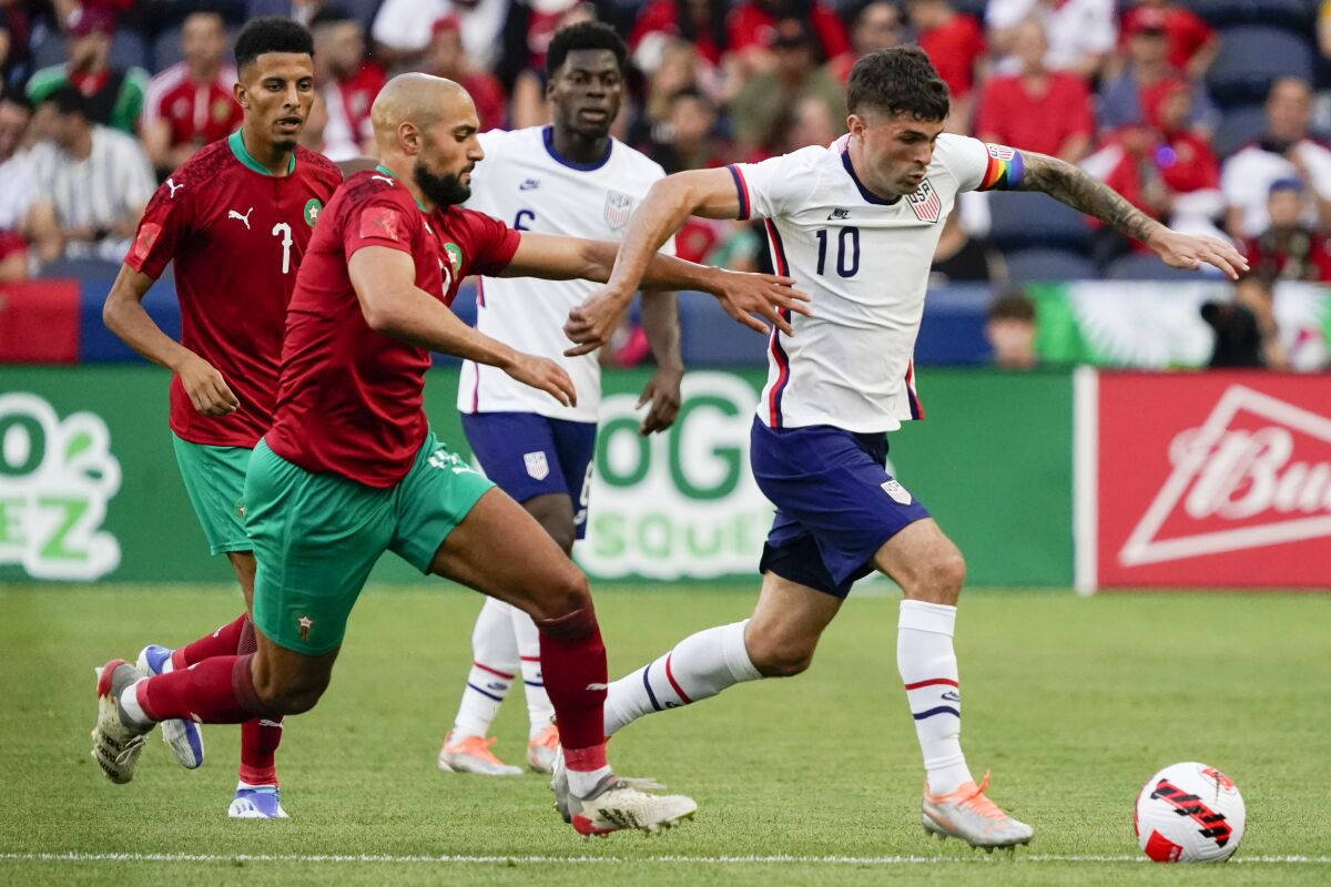 Morocco National Football Team Vs. Us Team