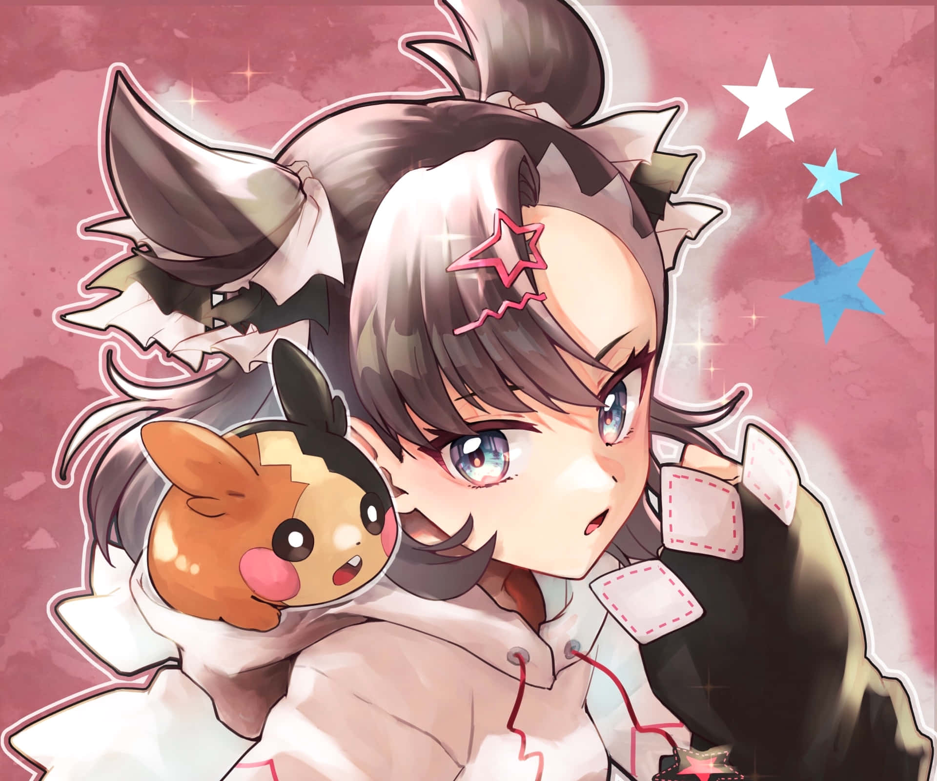 Morpeko And Stylish Marnie