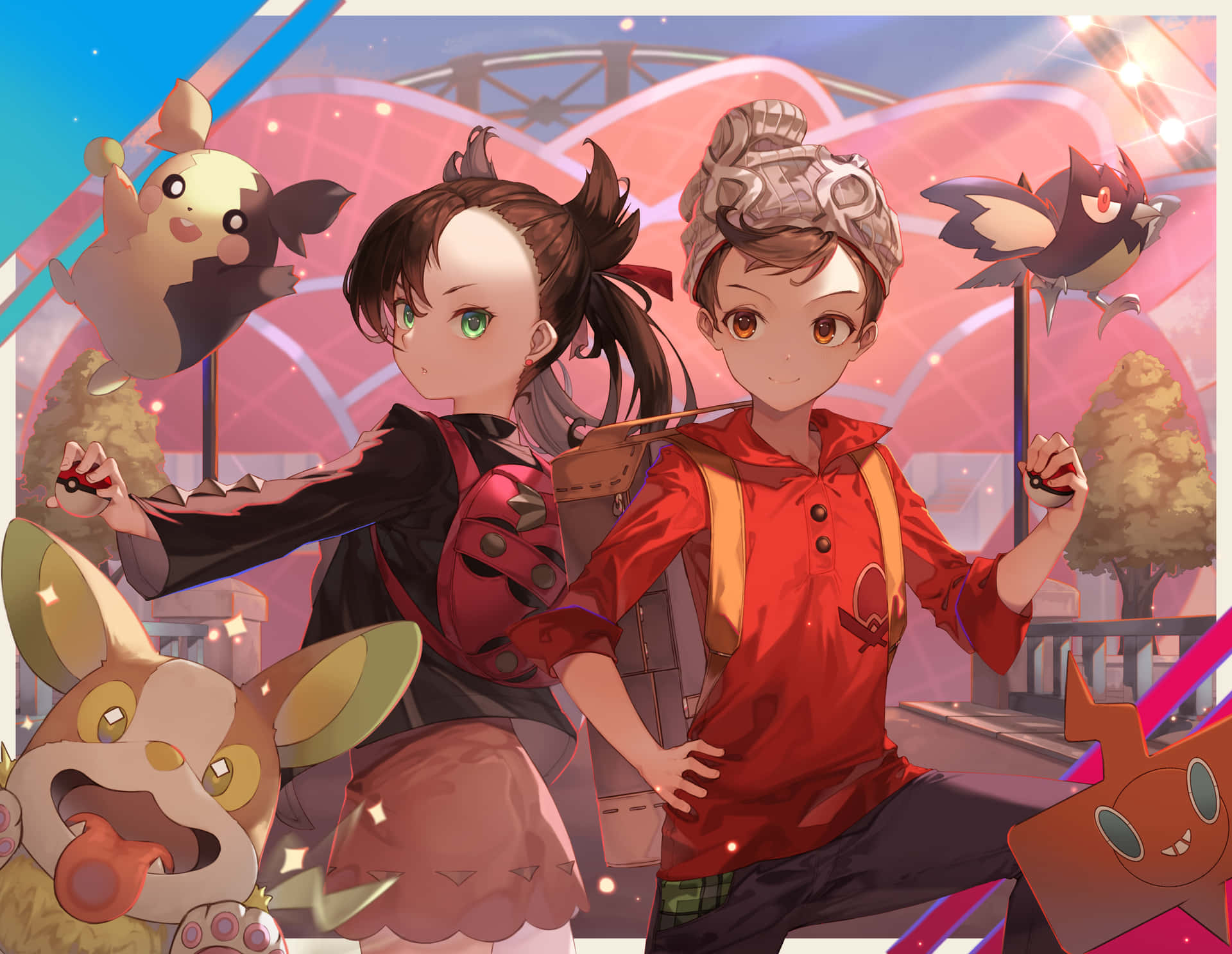 Morpeko, Marnie, And Victor