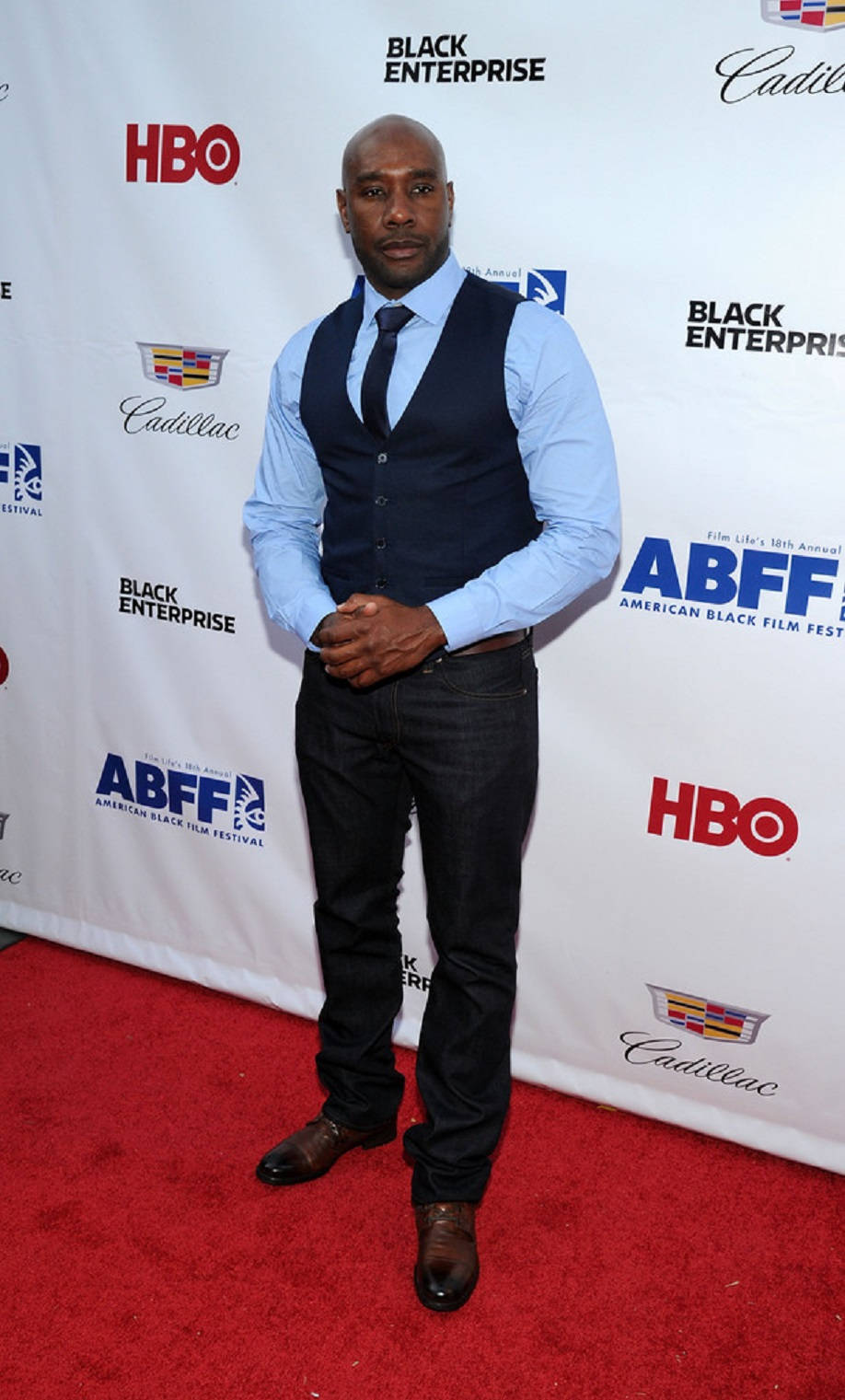 Morris Chestnut At Hollywood Stars Event Background