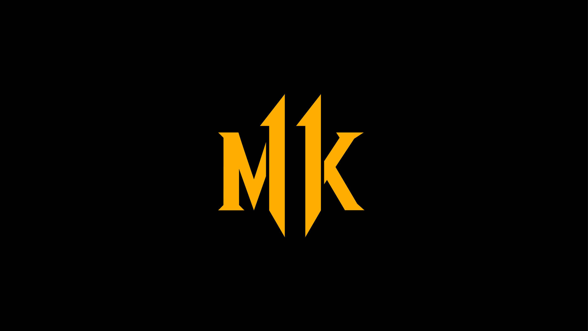 Mortal Kombat 11 Mk Minimalist Logo Background