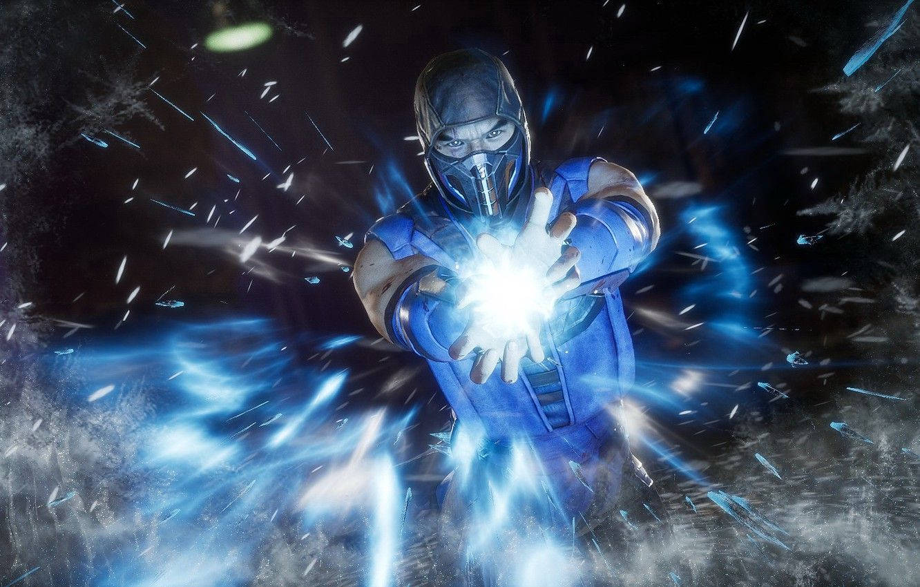 Mortal Kombat 11 Sub Zero Blast Background