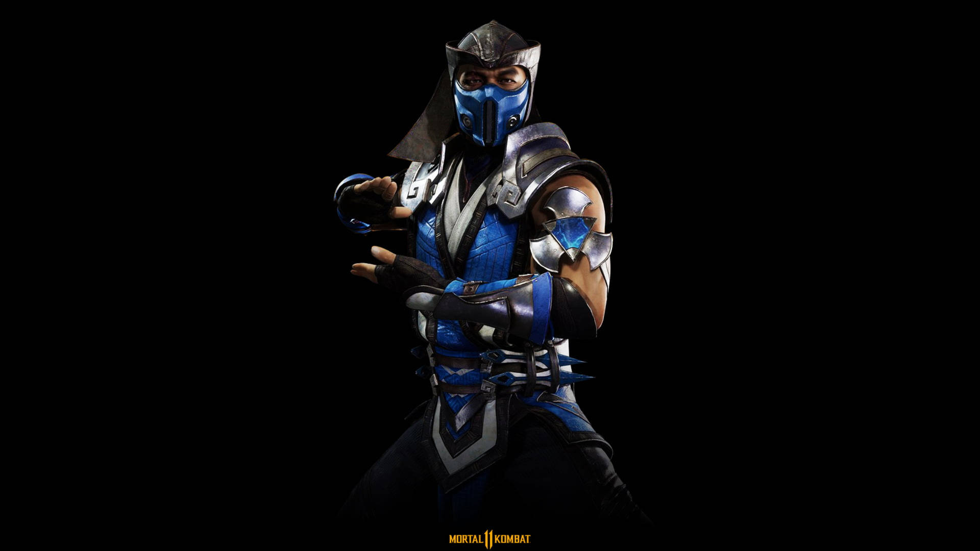 Mortal Kombat 11 Sub-zero Cover Background