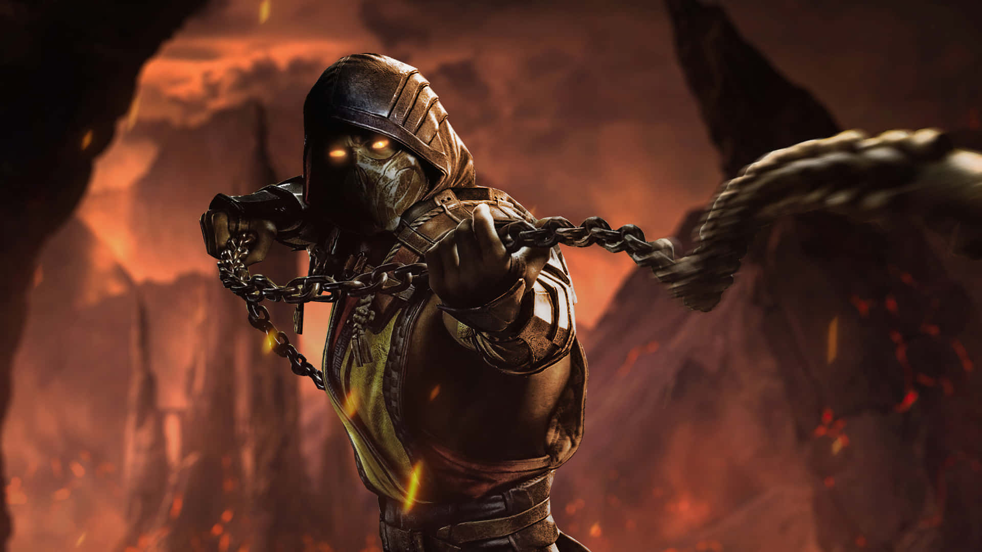 Mortal Kombat 2021 - Tag Your Friends In Battle! Background