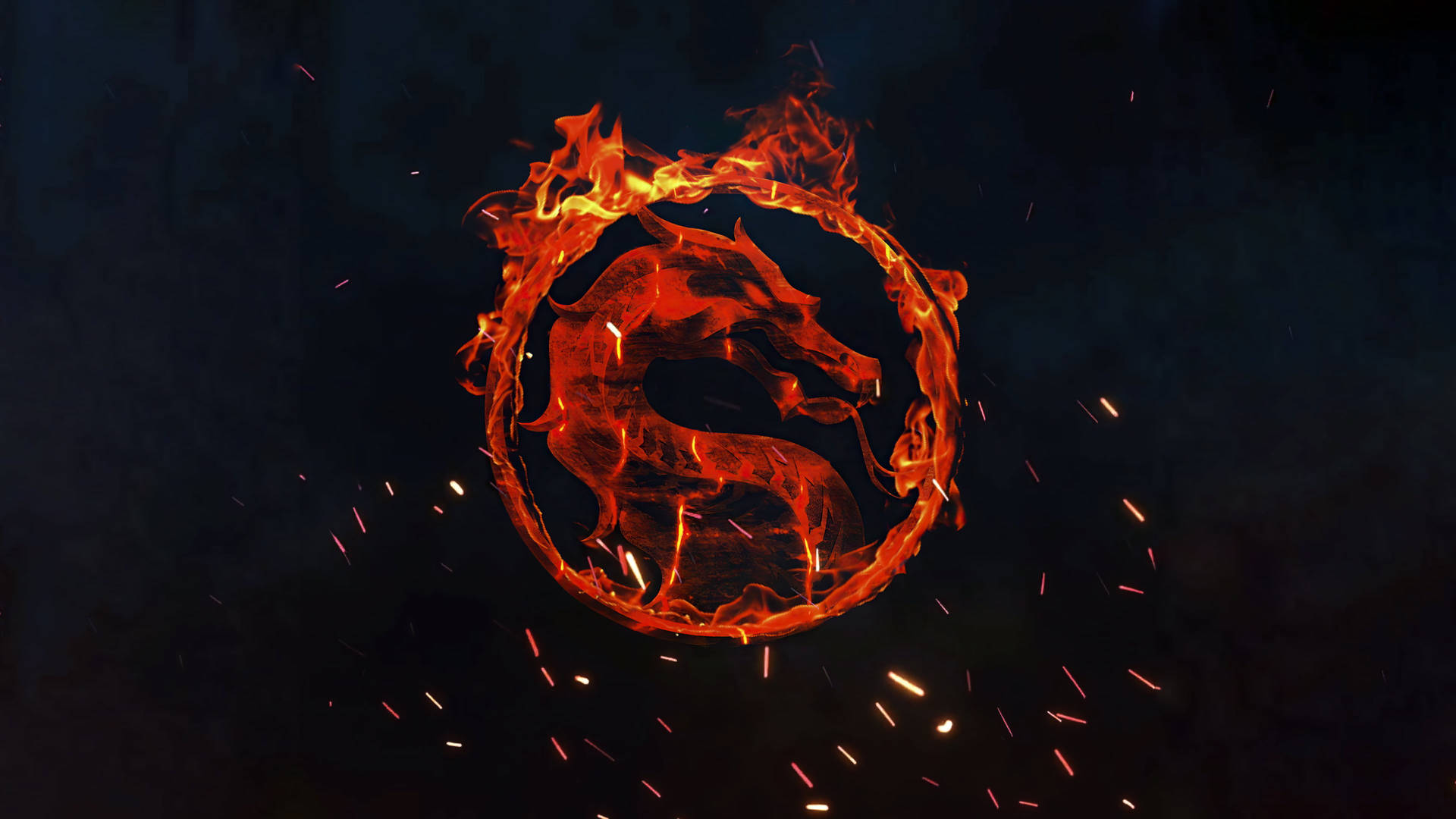 Mortal Kombat Dragon Gaming Logo