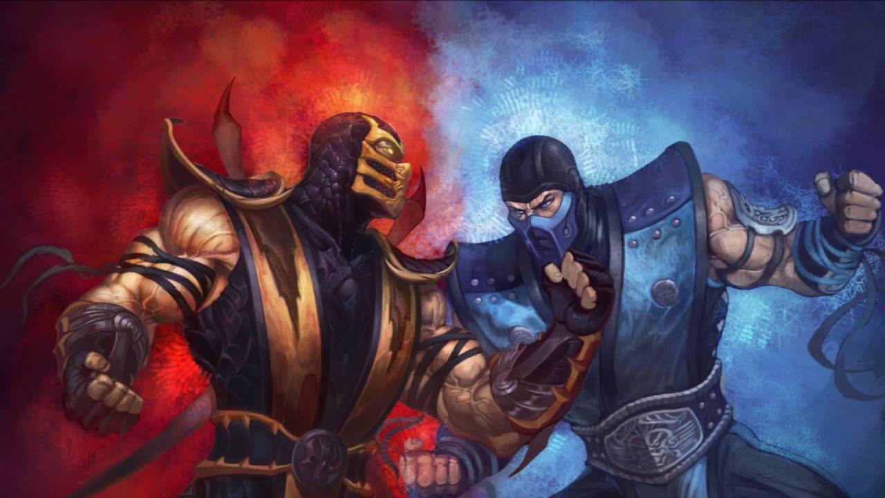 Mortal Kombat Gaming Cover Background