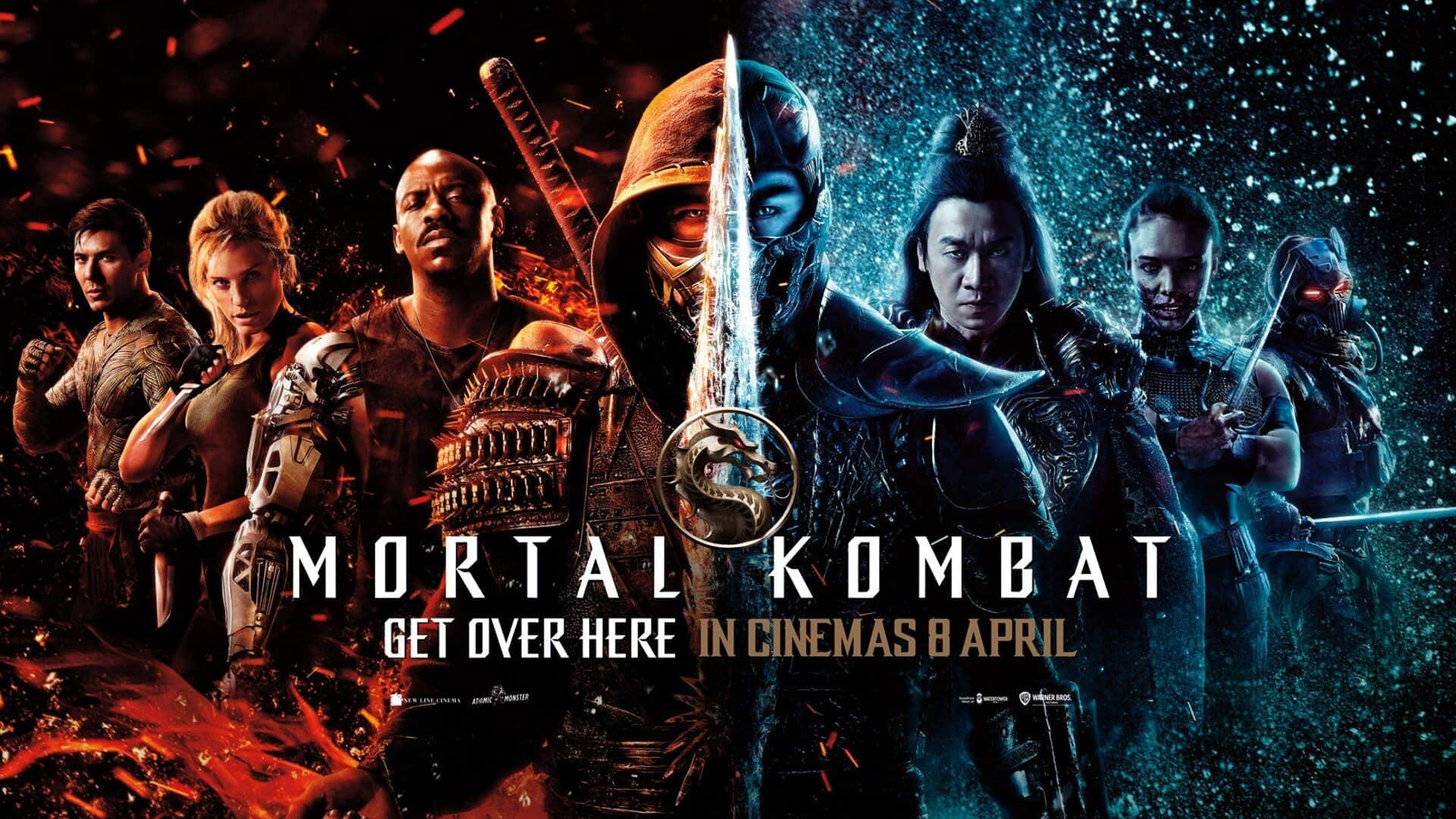 Mortal Kombat Get Over Here April Background