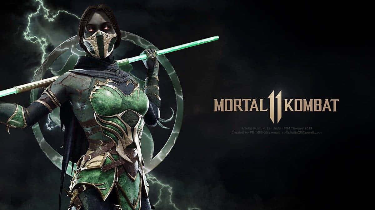 Mortal Kombat Jade Poster Background