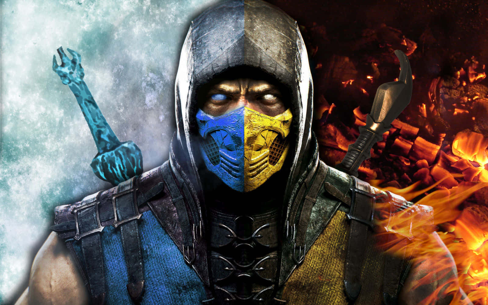 Mortal Kombat Scorpion And Sub Zero Background