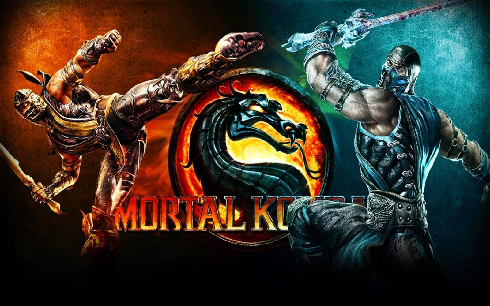 Mortal Kombat Scorpion And Subzero Poster