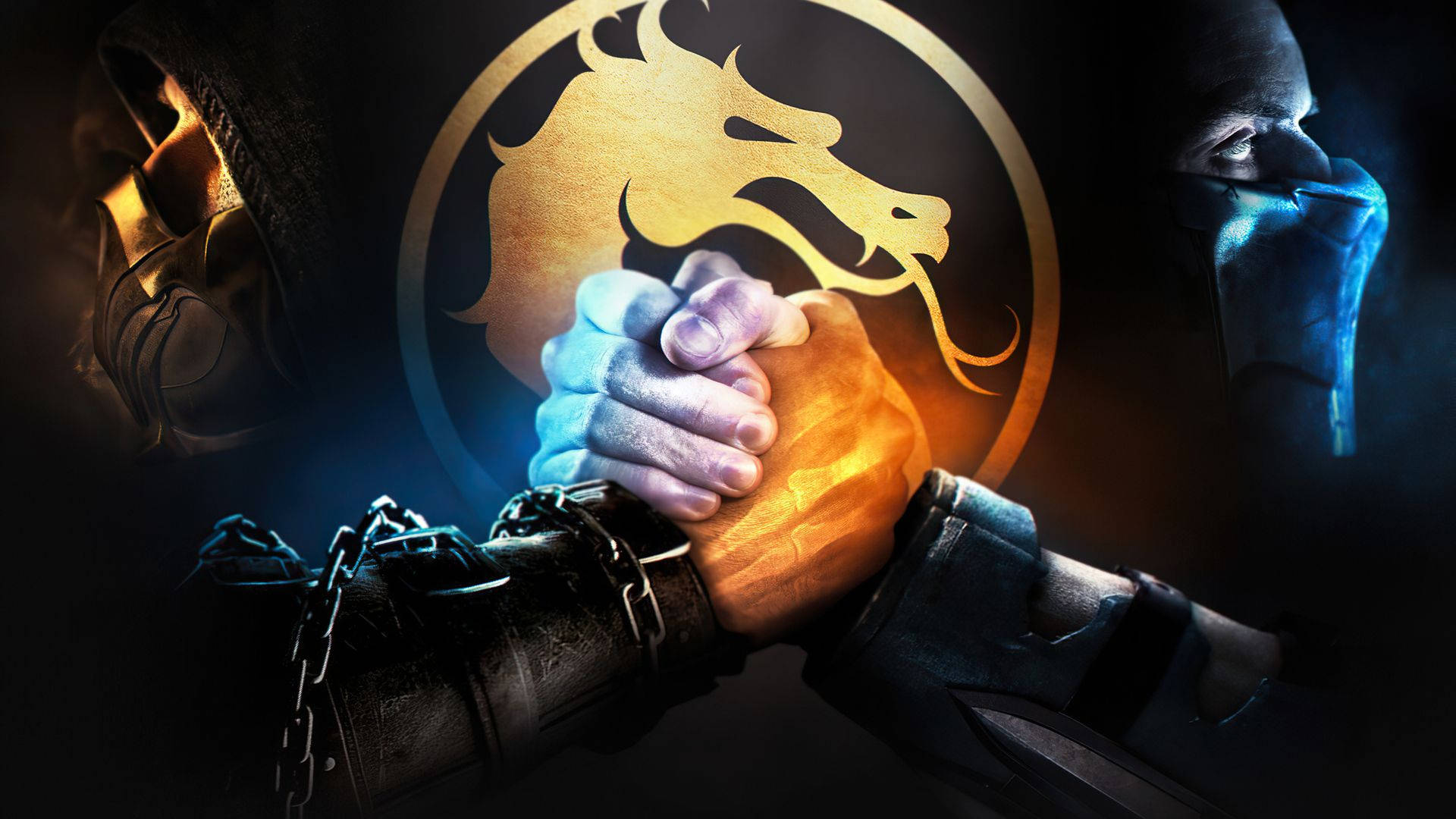 Mortal Kombat Scorpion Vs Sub Zero Truce Background