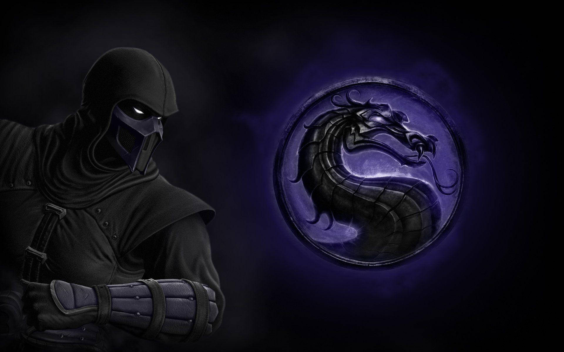 Mortal Kombat Shadow Gamer Logo Background