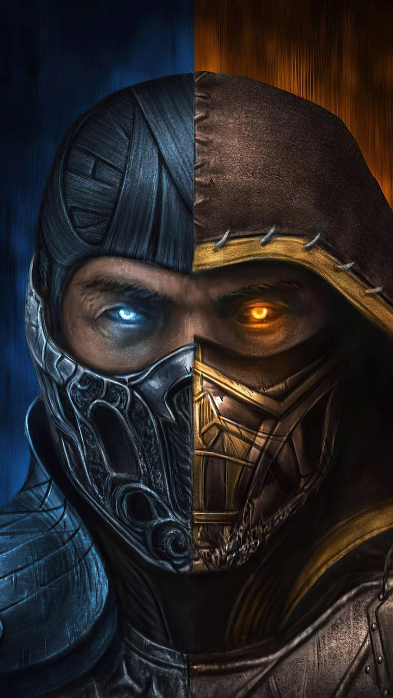 Mortal Kombat -the Ultimate Showdown Between Scorpion Vs Sub-zero Background