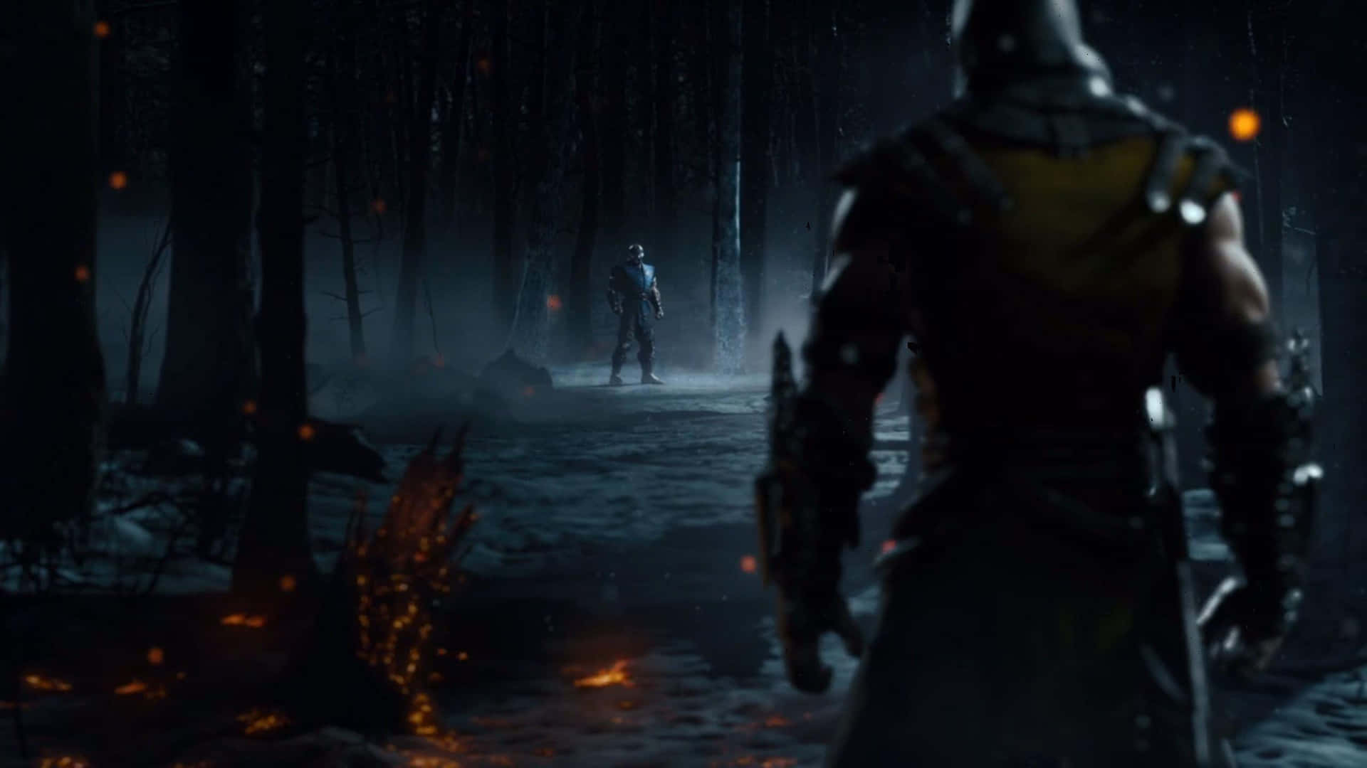Mortal Kombat X Battle Scene Background