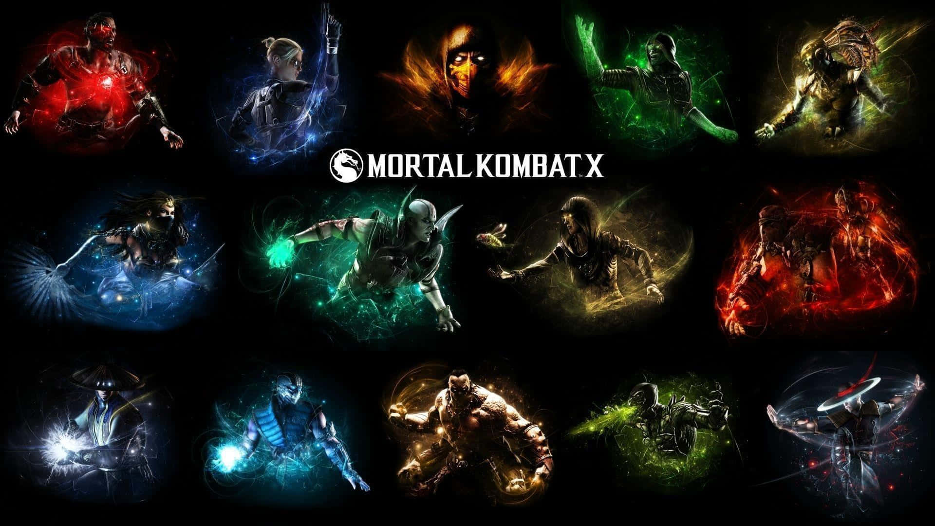 Mortal Kombat X: Epic Battle Scene Background