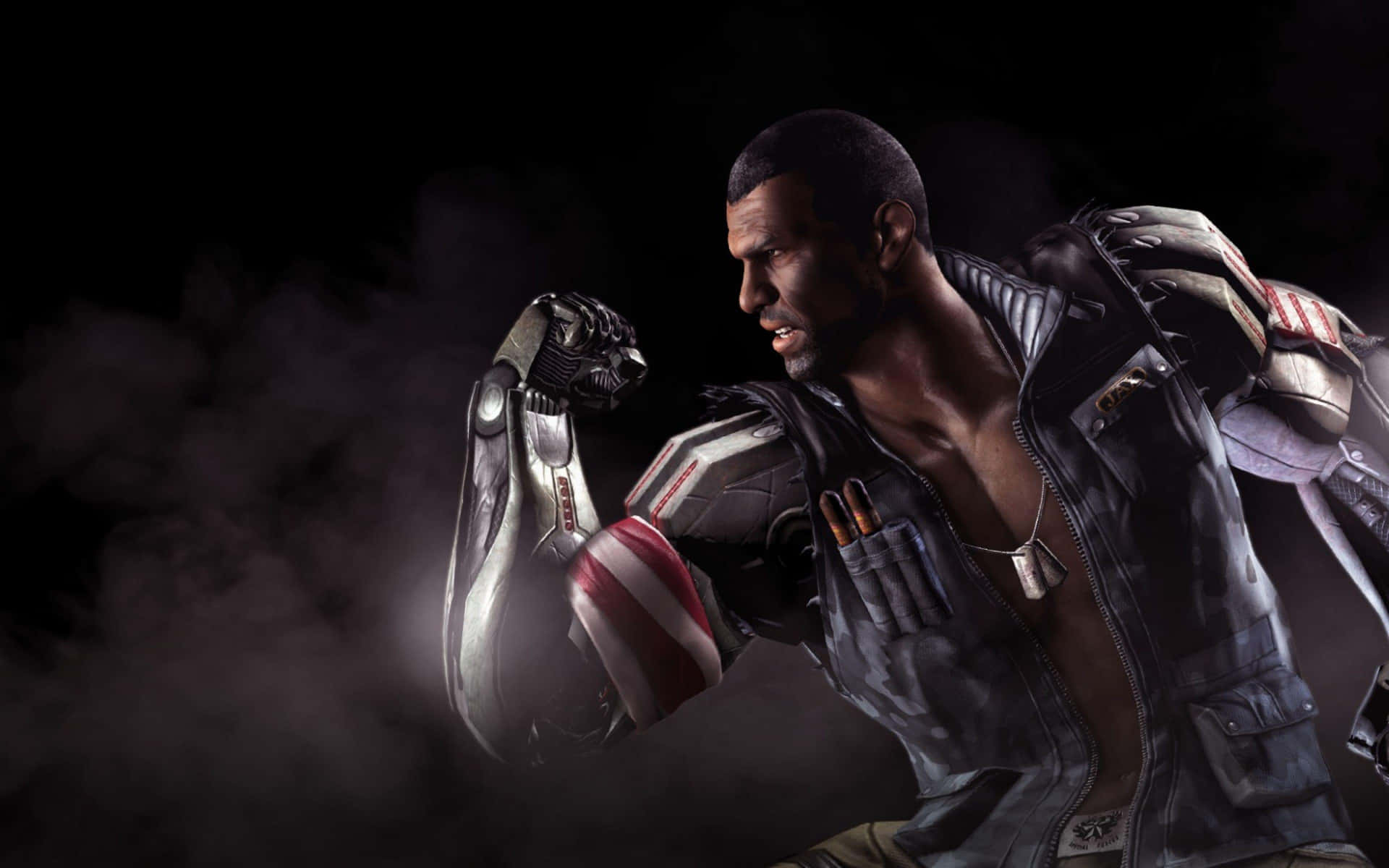 Mortal Kombat X - Intense Battle Between Iconic Characters Background