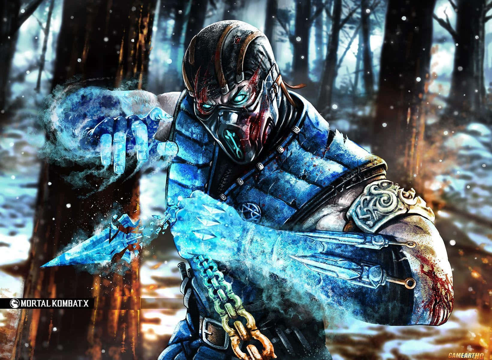 Mortal Kombat X - Intense Battle Scene Background