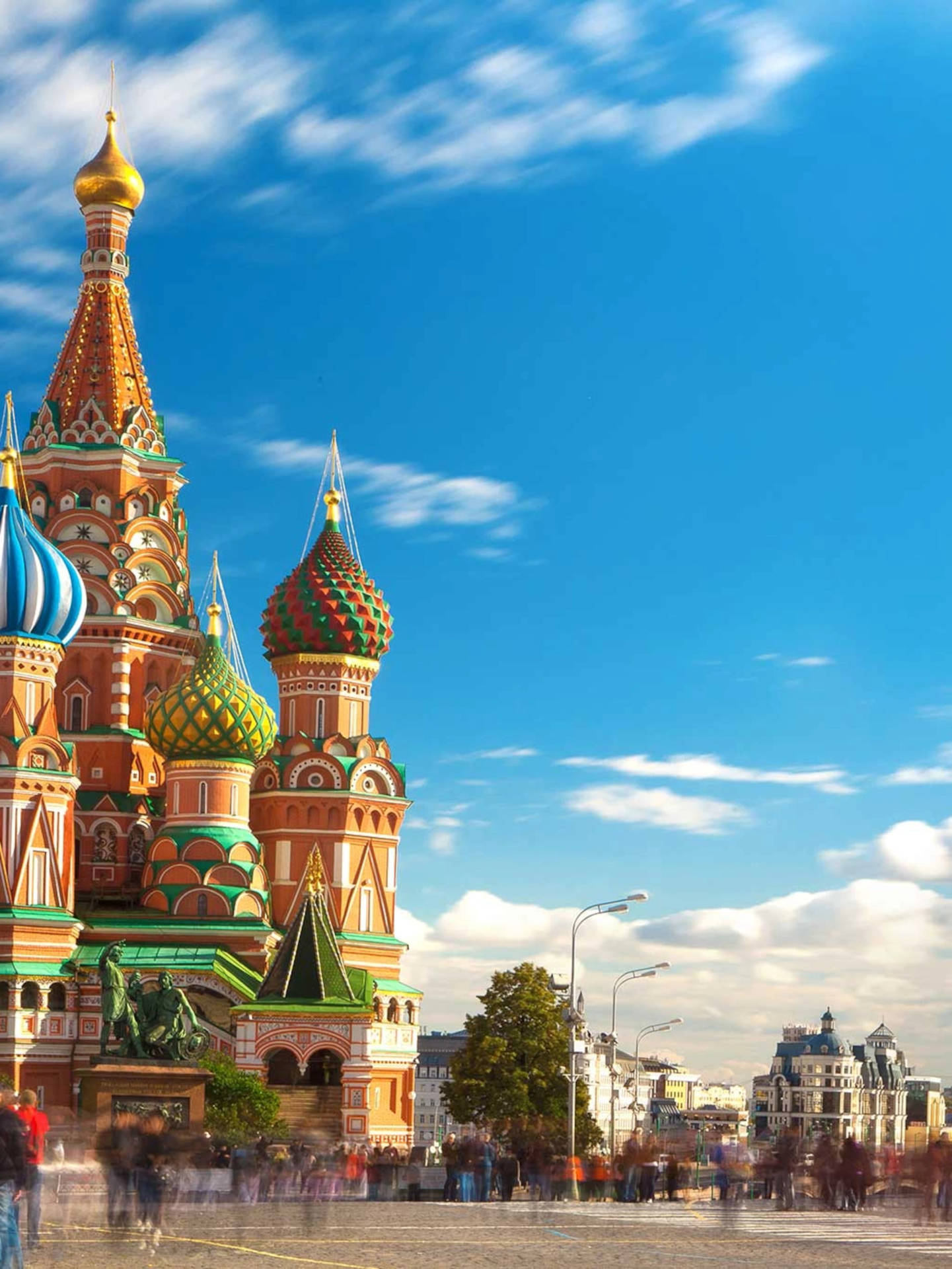 Moscow St. Basil’s Cathedral Background