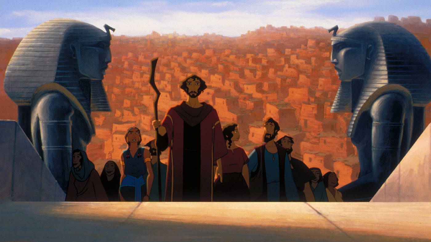 Moses Entering Palace The Prince Of Egypt Background