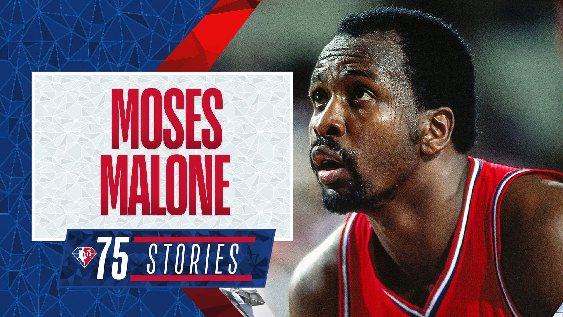 Moses Malone 75 Stories Background