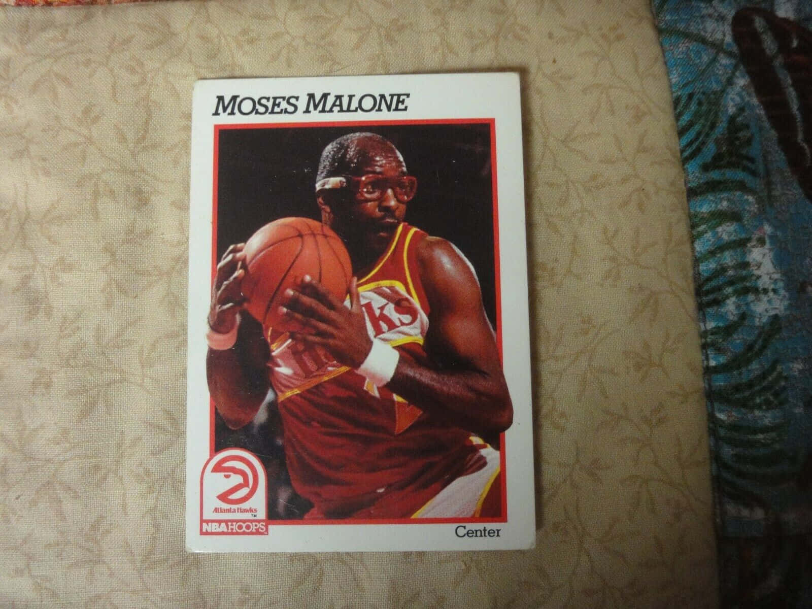 Moses Malone Nba Magazine Background