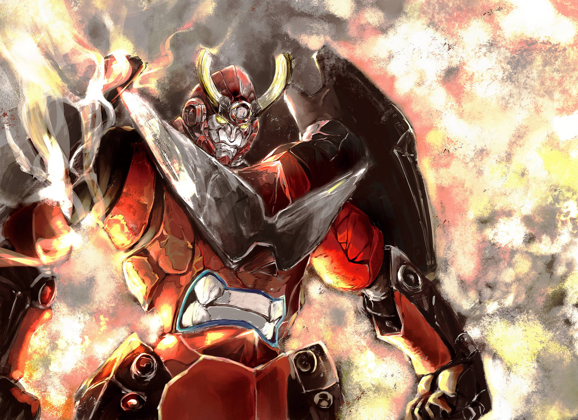 Most Badass Gurren Lagann Background