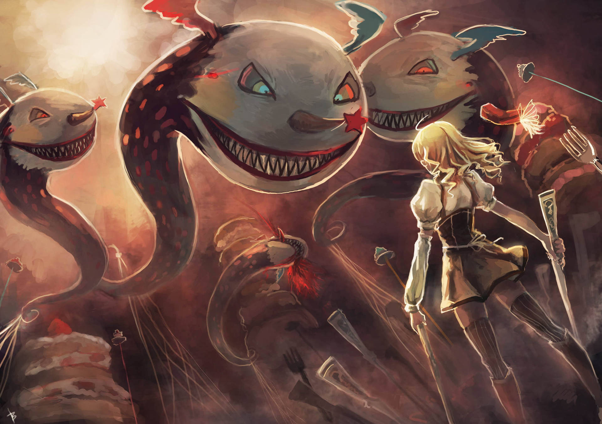 Most Badass Mami Tomoe Background