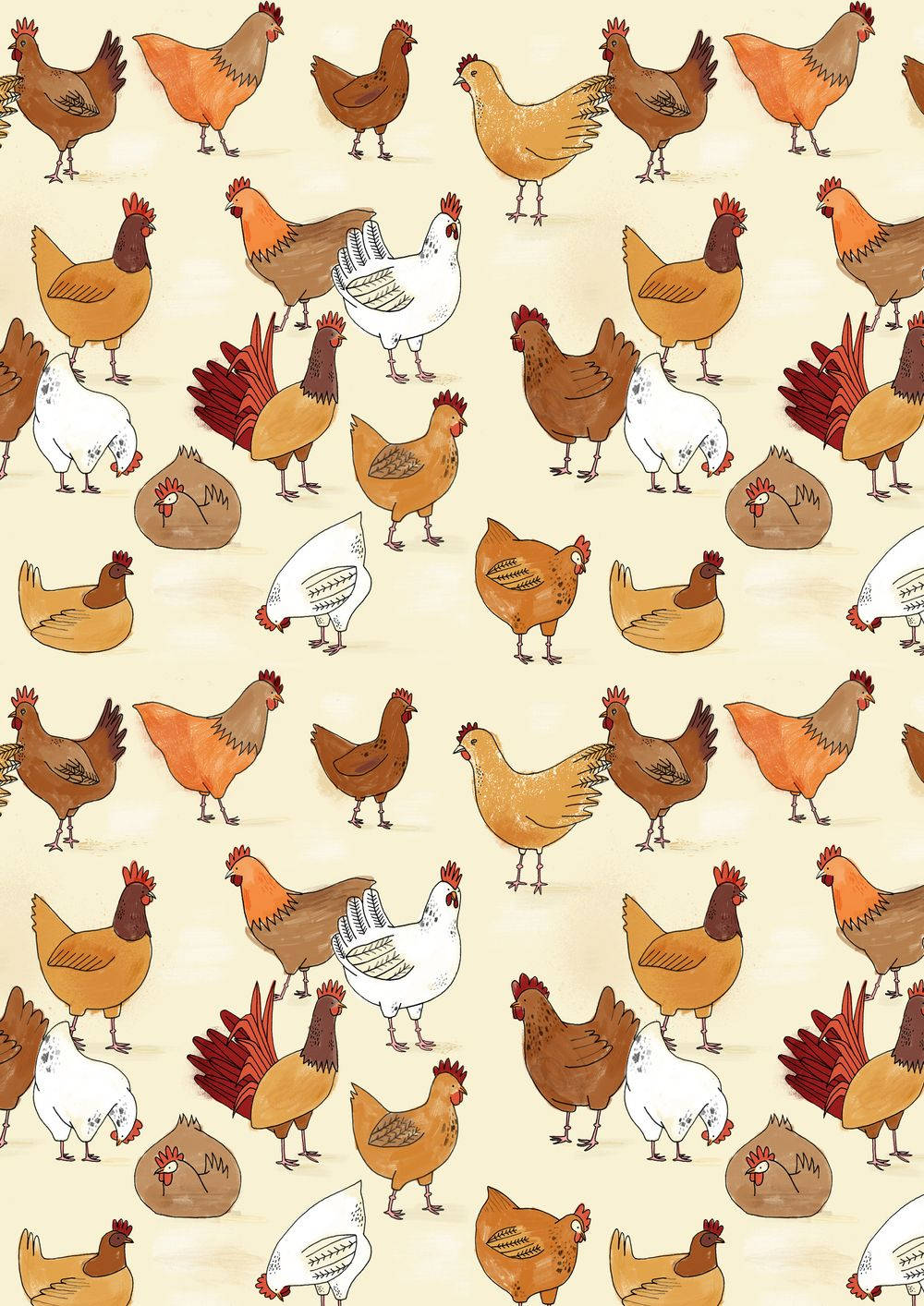 Mother Chick Background