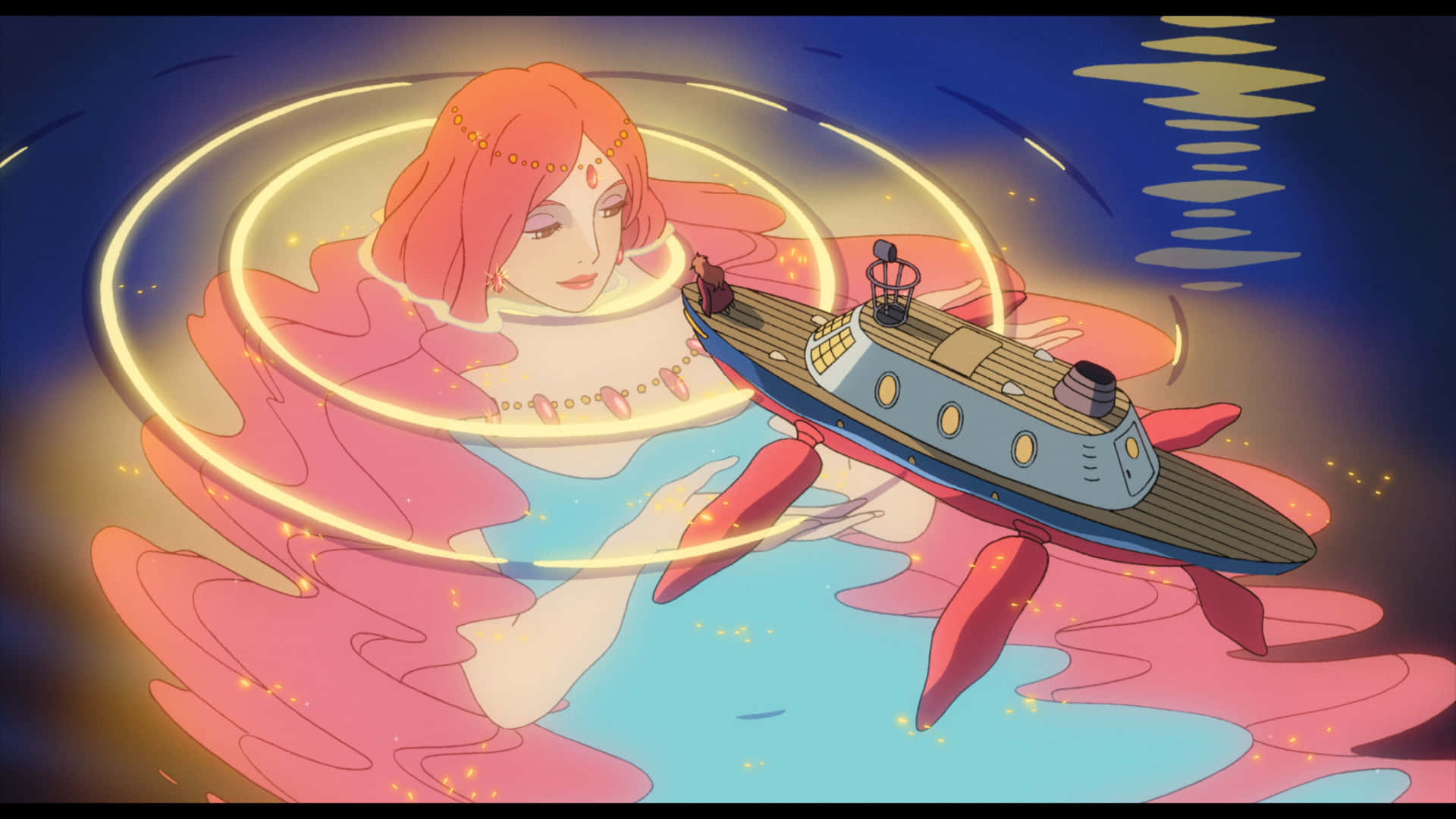 Mother Granmamare Gake No Ue No Ponyo Background