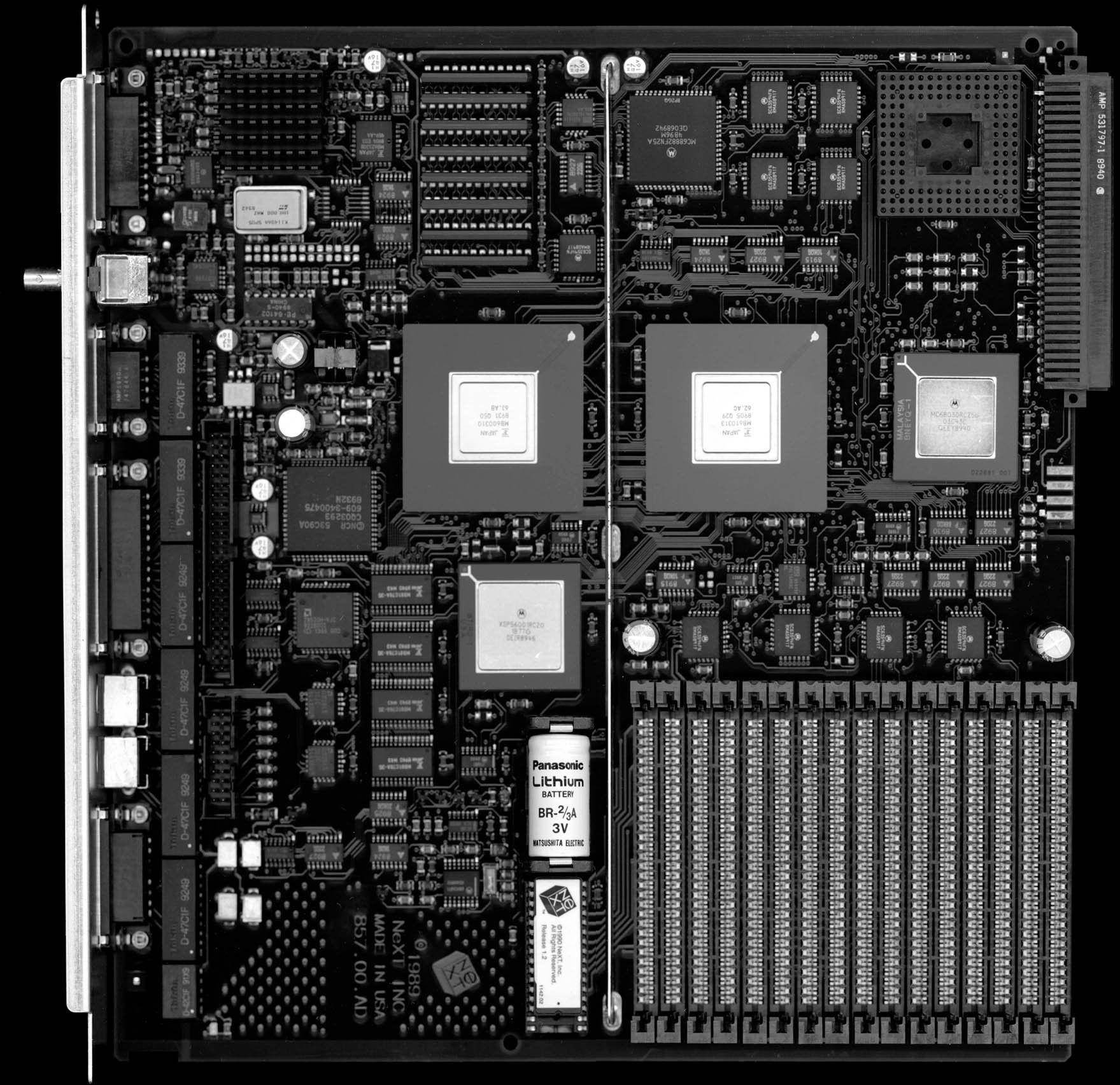 Motherboard With Panasonic Battery