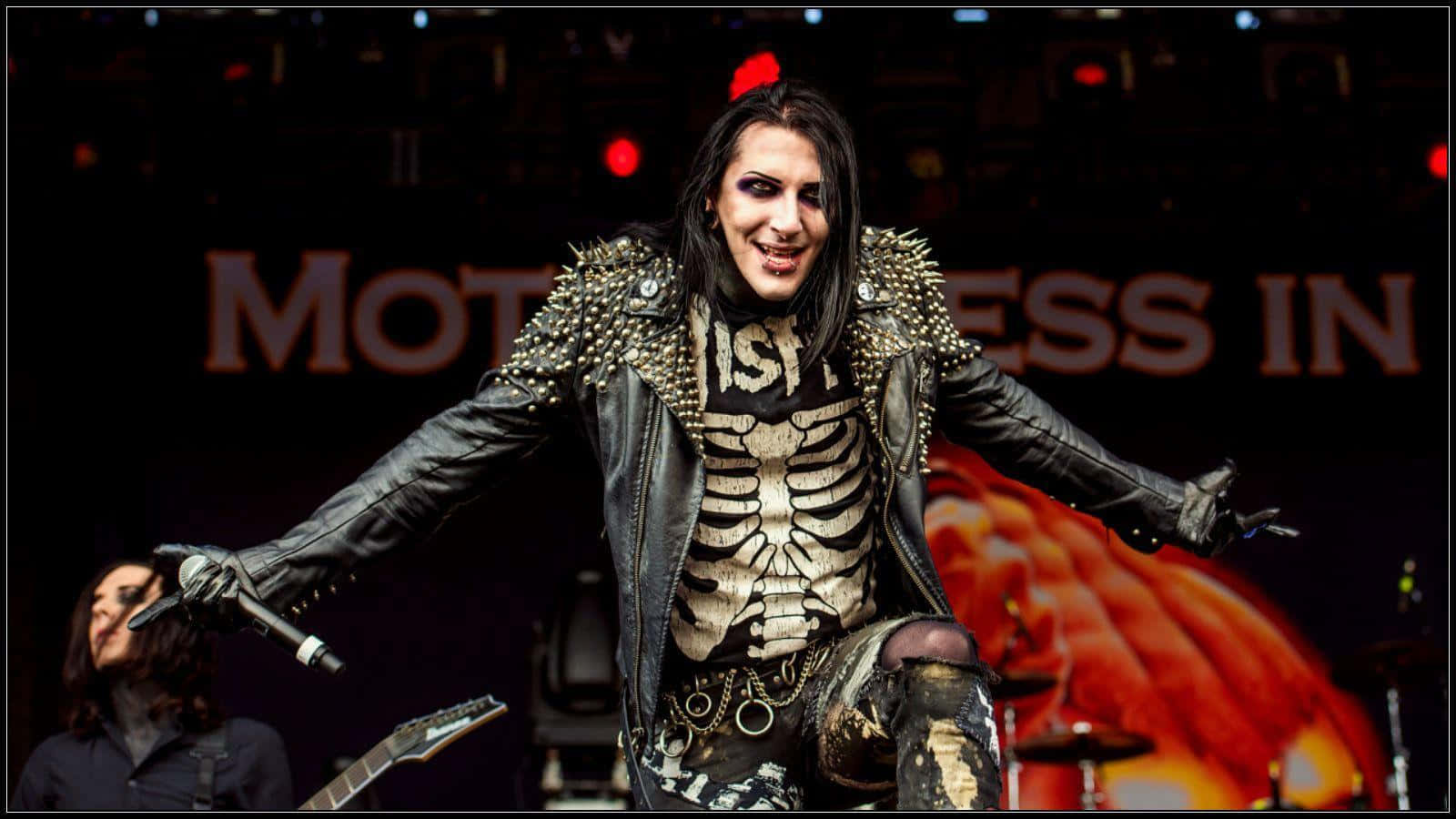 Motionless In White Live Performance Background
