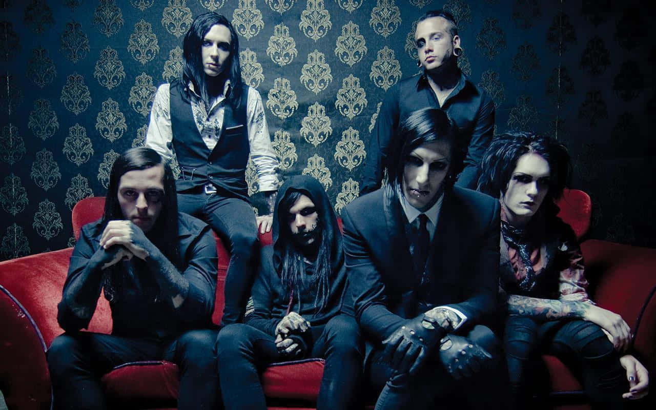 Motionlessin White Band Portrait Background