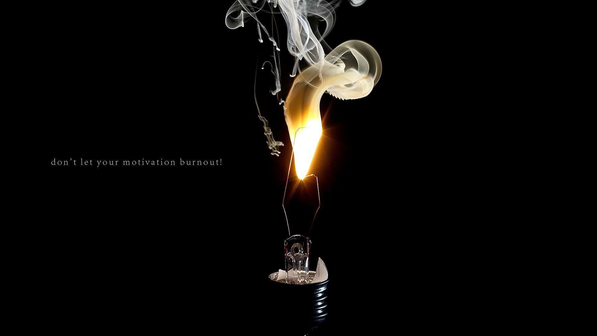 Motivation Burnout_ Conceptual Art Background