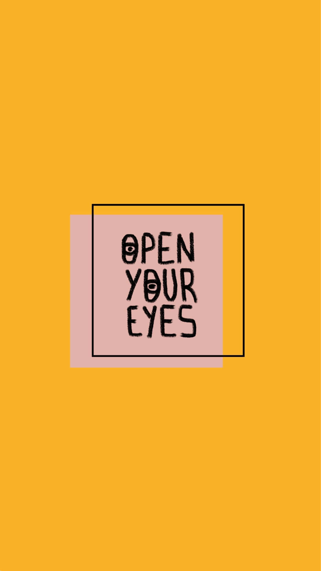 Motivation Yellow Aesthetic Background