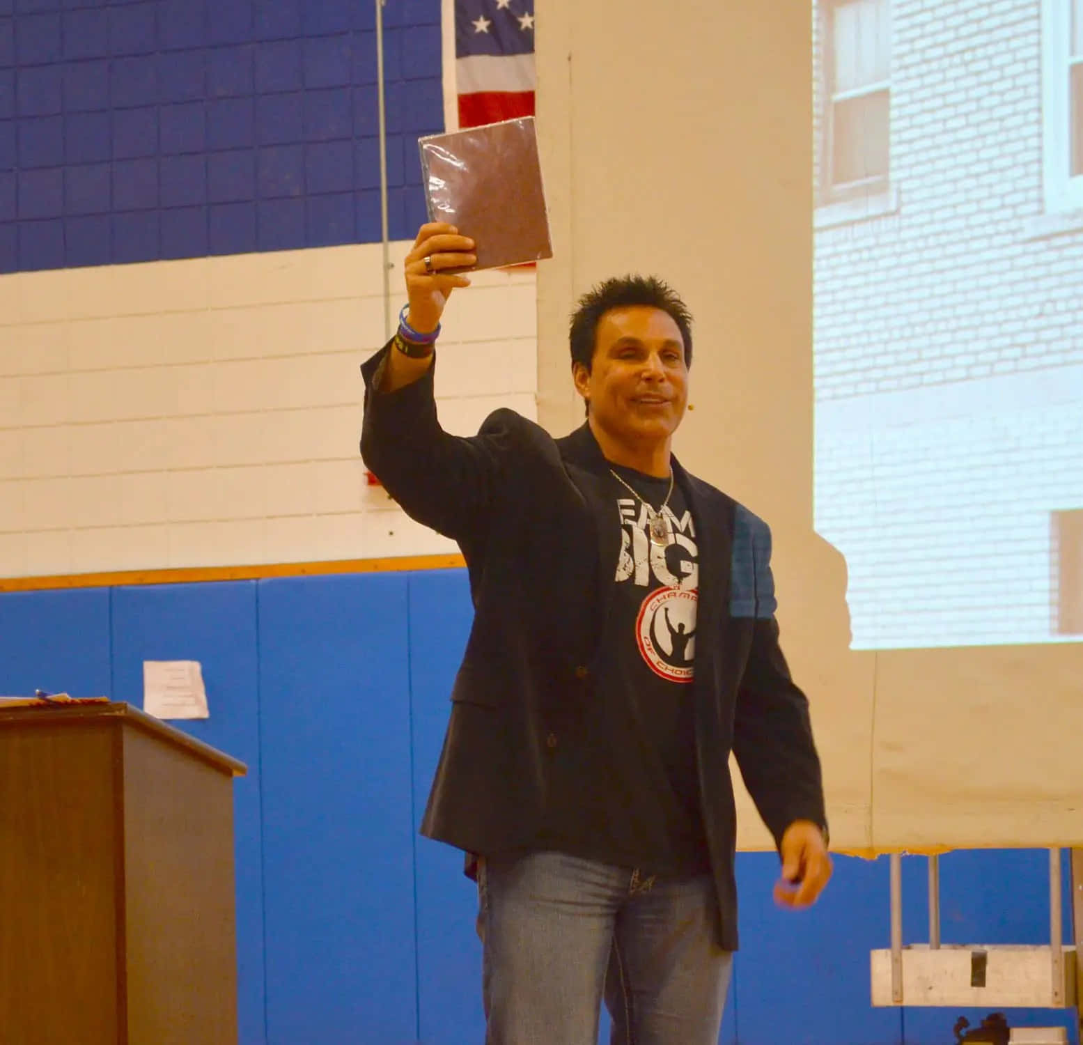 Motivational Athlete Marc Mero Background