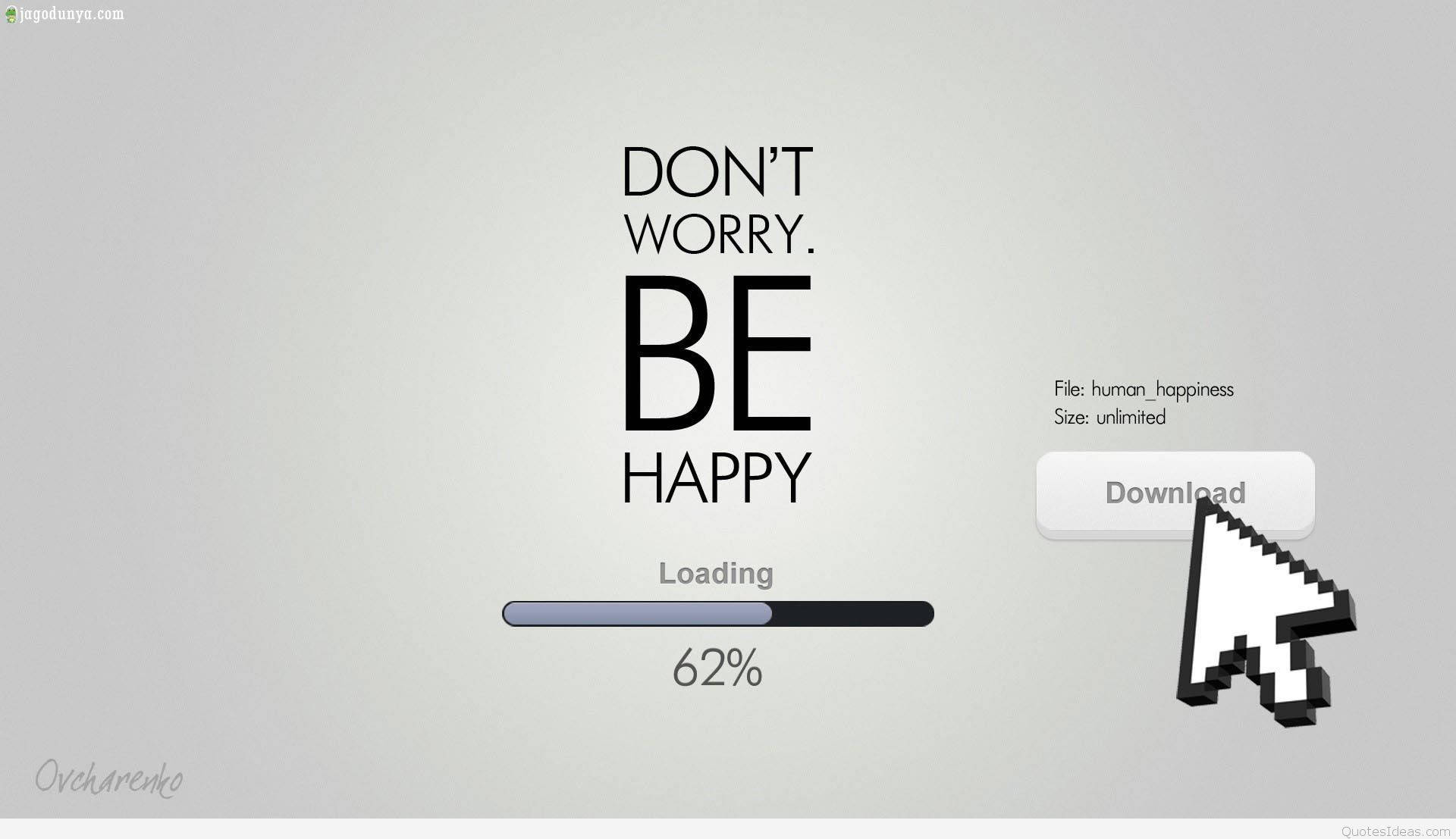 Motivational Hd Reminder To Be Happy Background