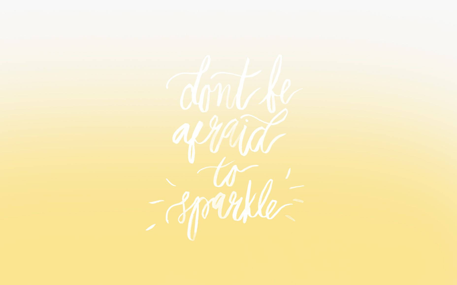 Motivational Quotes Aesthetic Don’t Be Afraid Background