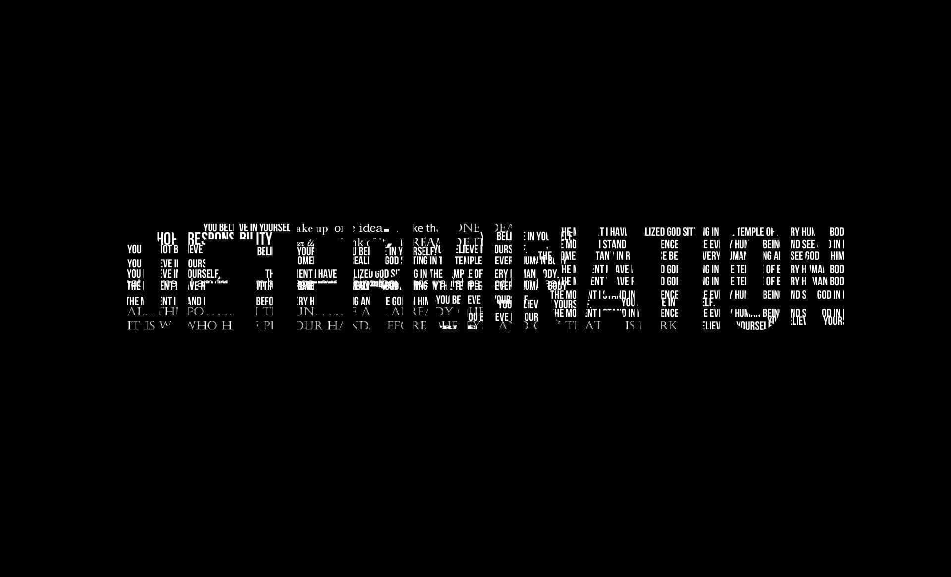Motivational Quotes Black Background Background