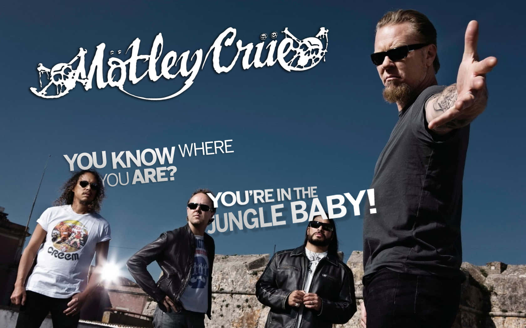 Motley Crue - The Iconic American Heavy Metal Band Background