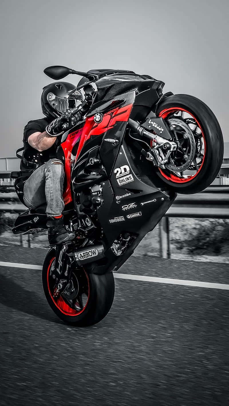 Motorcycle Man Stunts [wallpaper]